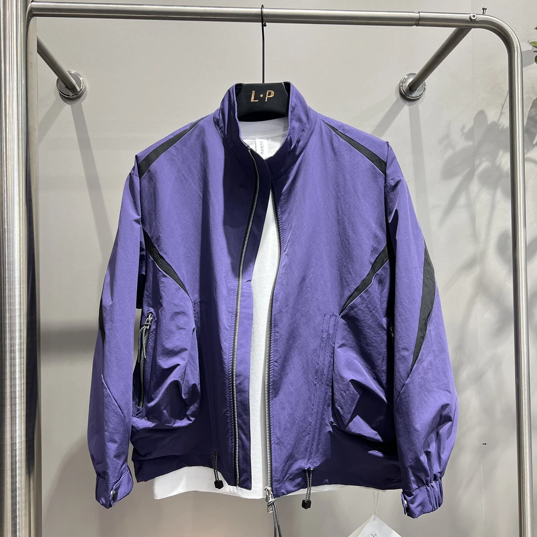 几凡【16520】春款立领外套,商场品质!实体店现货秒发!休闲时尚百搭