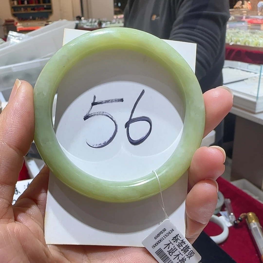 和田玉未镶嵌手镯778