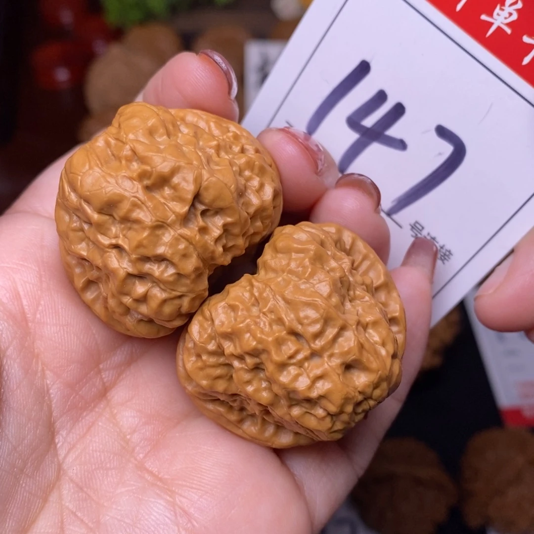 文玩核桃把件147蛤蟆头3.7
