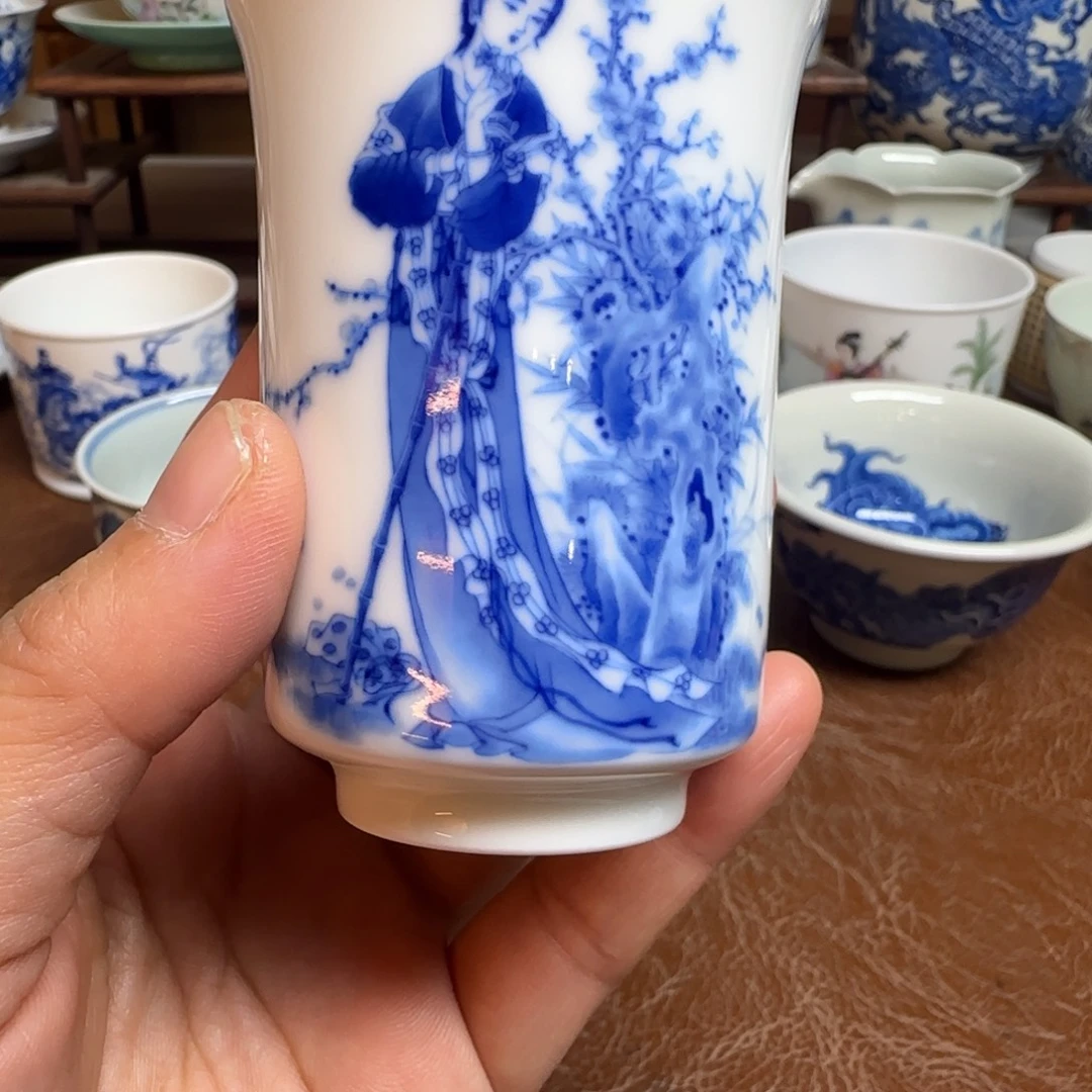 陶摆件今天晚上的月亮很圆