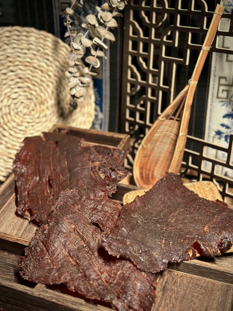 牛肉干潮汕小吃正宗肉脯小零食