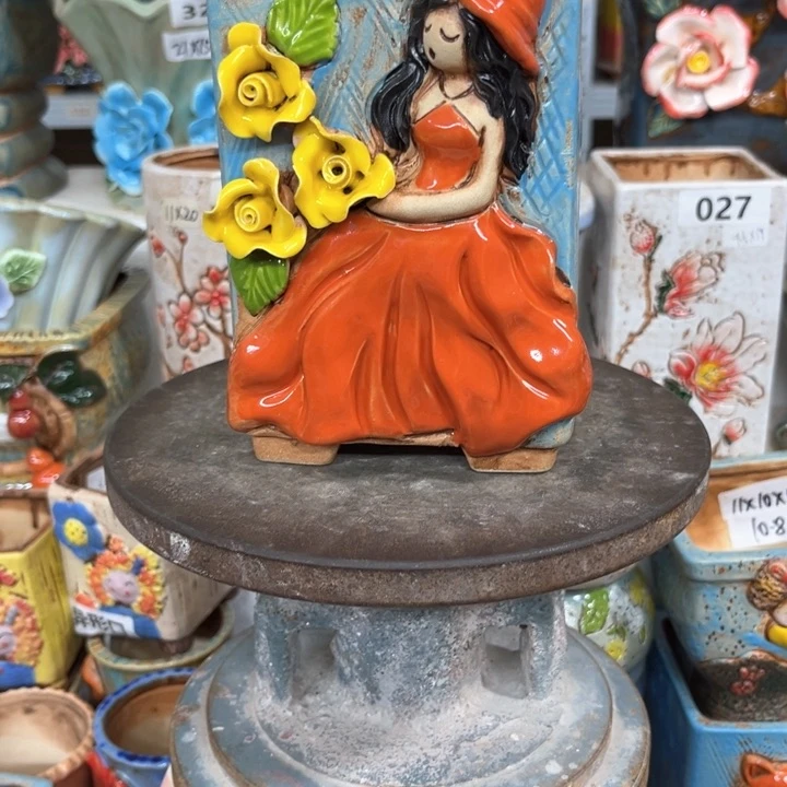 紫砂花盆粗陶材质多肉花盆