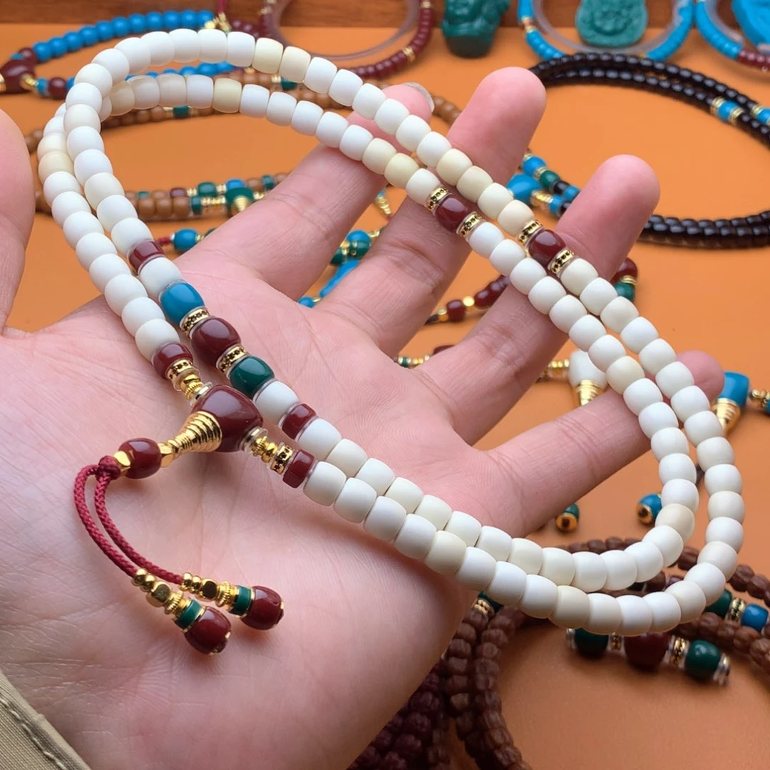 颈饰琉璃闲**鹤尺寸直径7