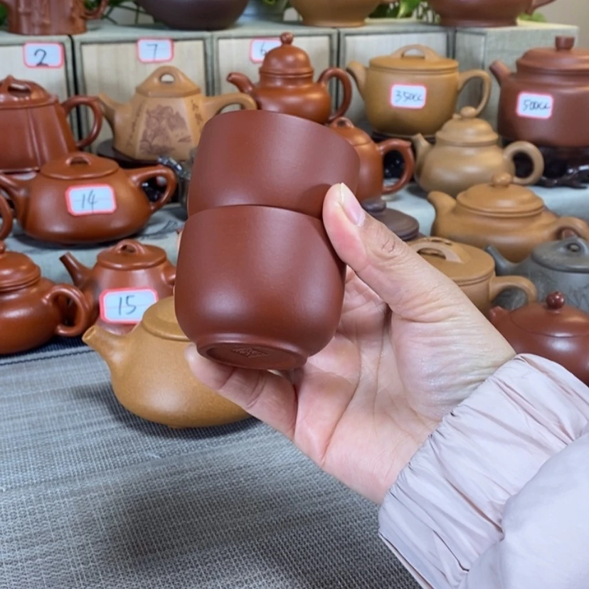 【闪购商品】紫砂茶壶70毫升客人杯