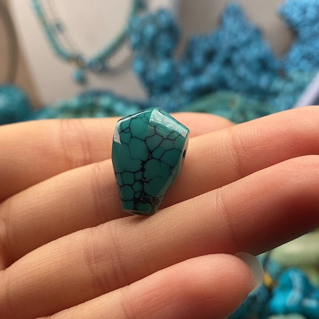 绿松石未镶嵌珠宝半成品