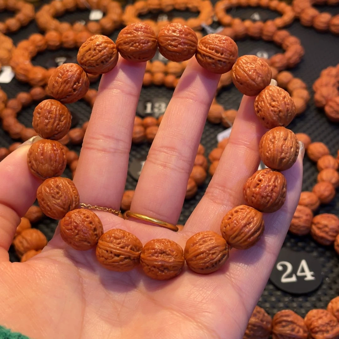 文玩核桃手串青****司蚂蚁纹