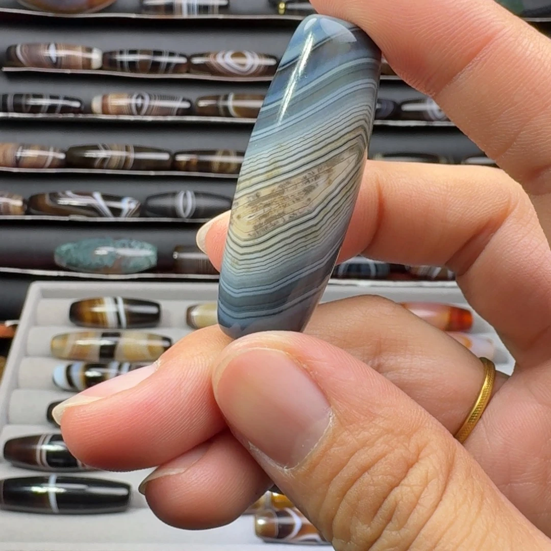 玛瑙/玉髓未镶嵌吊坠(不含链)