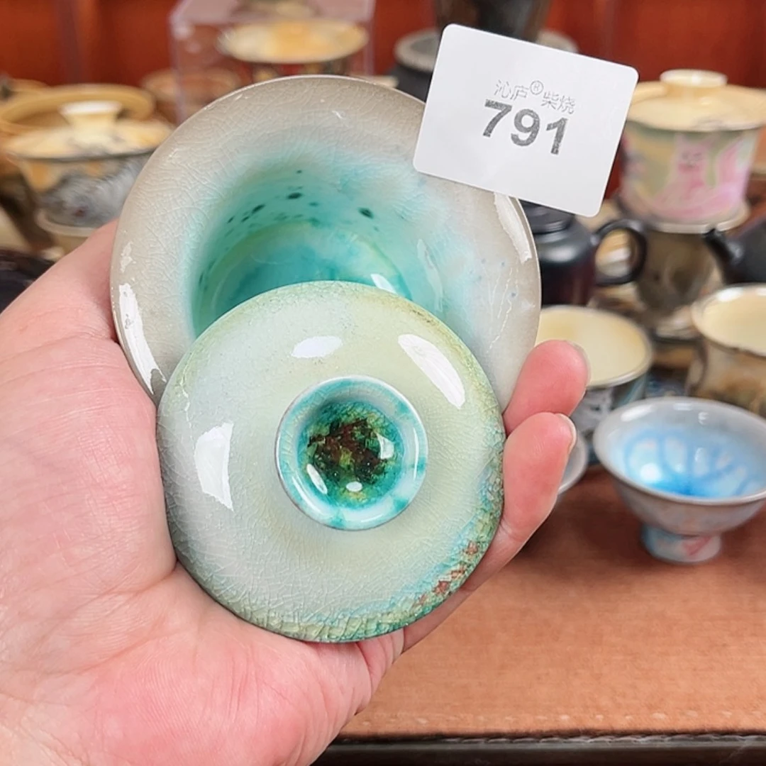 【闪购商品】沁庐柴窑古法柴烧全手工茶具