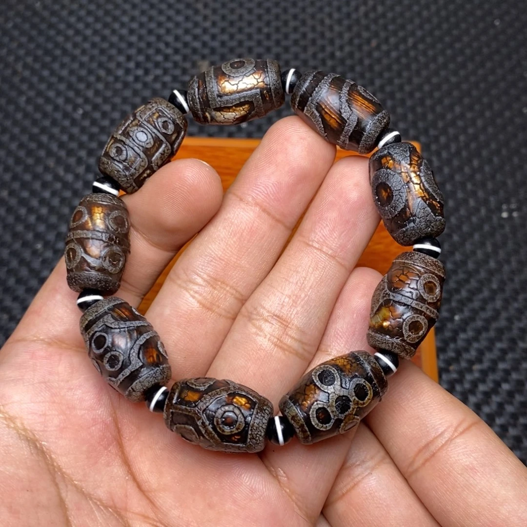 风***道玛瑙/玉髓未镶嵌手链