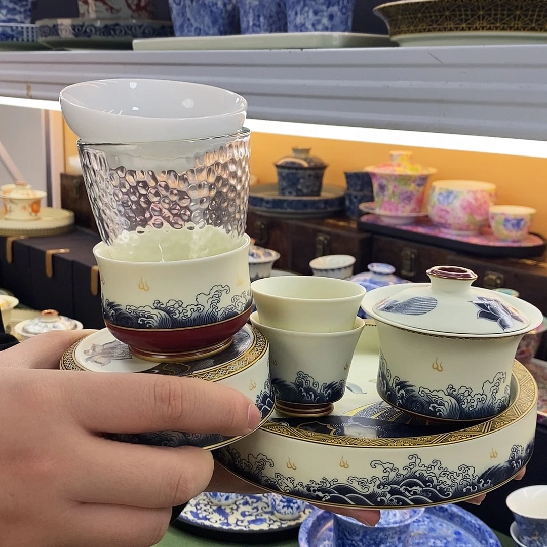 好看漂亮的盖碗喜欢就买