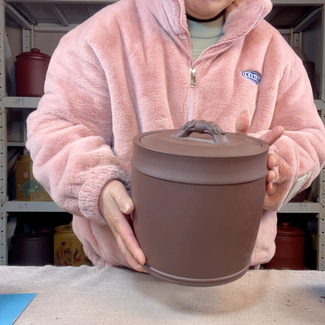 紫砂茶叶罐今天晚上