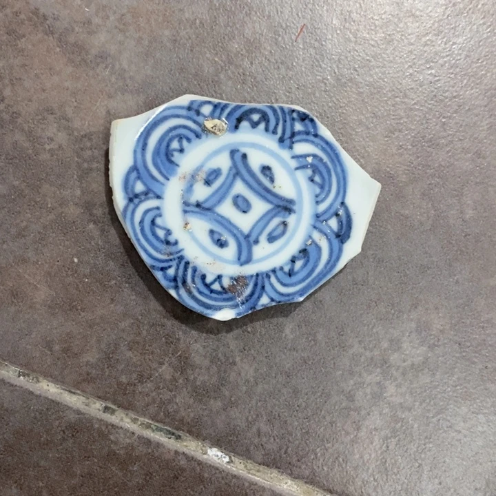 冬***冬瓷片现代瓷器青花瓷片