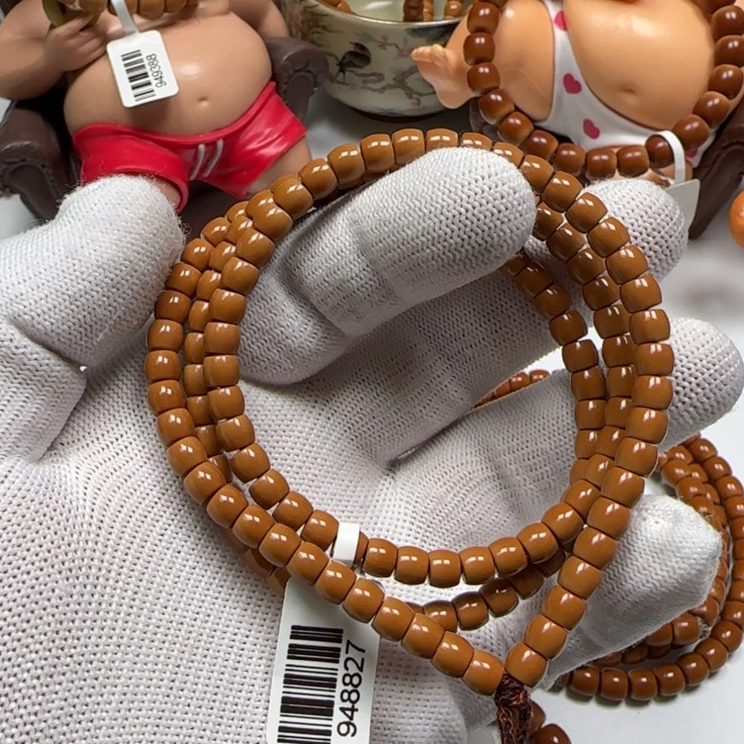 橄榄核手串/手链老挝核尖脖挂5.6