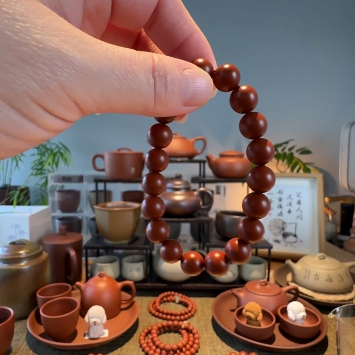 茶叶罐紫砂原矿朱泥单圈卡10mm