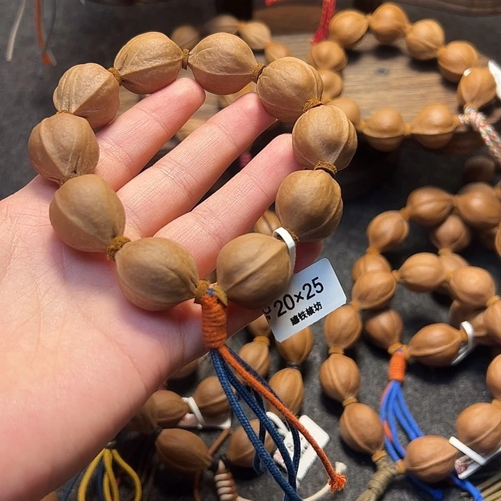 ****爸手串/手链橄榄核20.25梅林铁核
