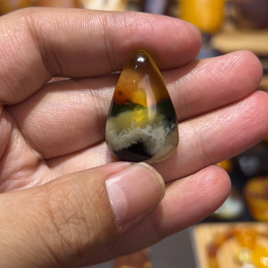 定制琥珀未镶嵌琥珀蜜蜡