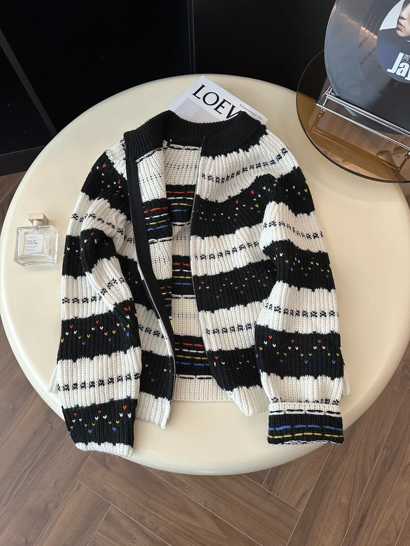 KAISIO春秋满天星开衫上衣时尚百搭针织衫2472922