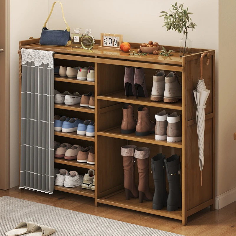 防尘鞋架子家用门口多层入户鞋柜可放靴子出租房2025爆款收纳神器