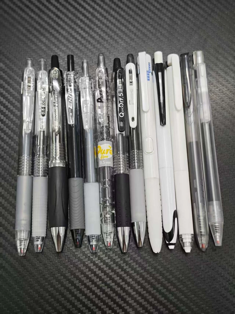 【发13支-黑色】【8支知心+5支天卓（多笔杆颜色不挑）】