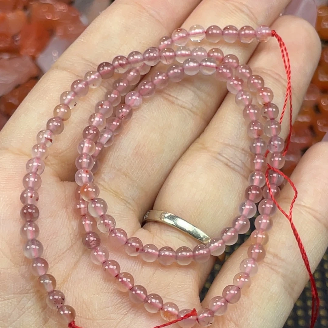 南红玛瑙未镶嵌配饰小米珠