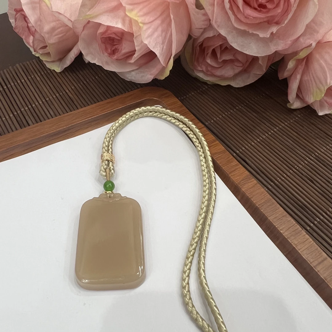 高定珠宝藕粉项链HF681S0828