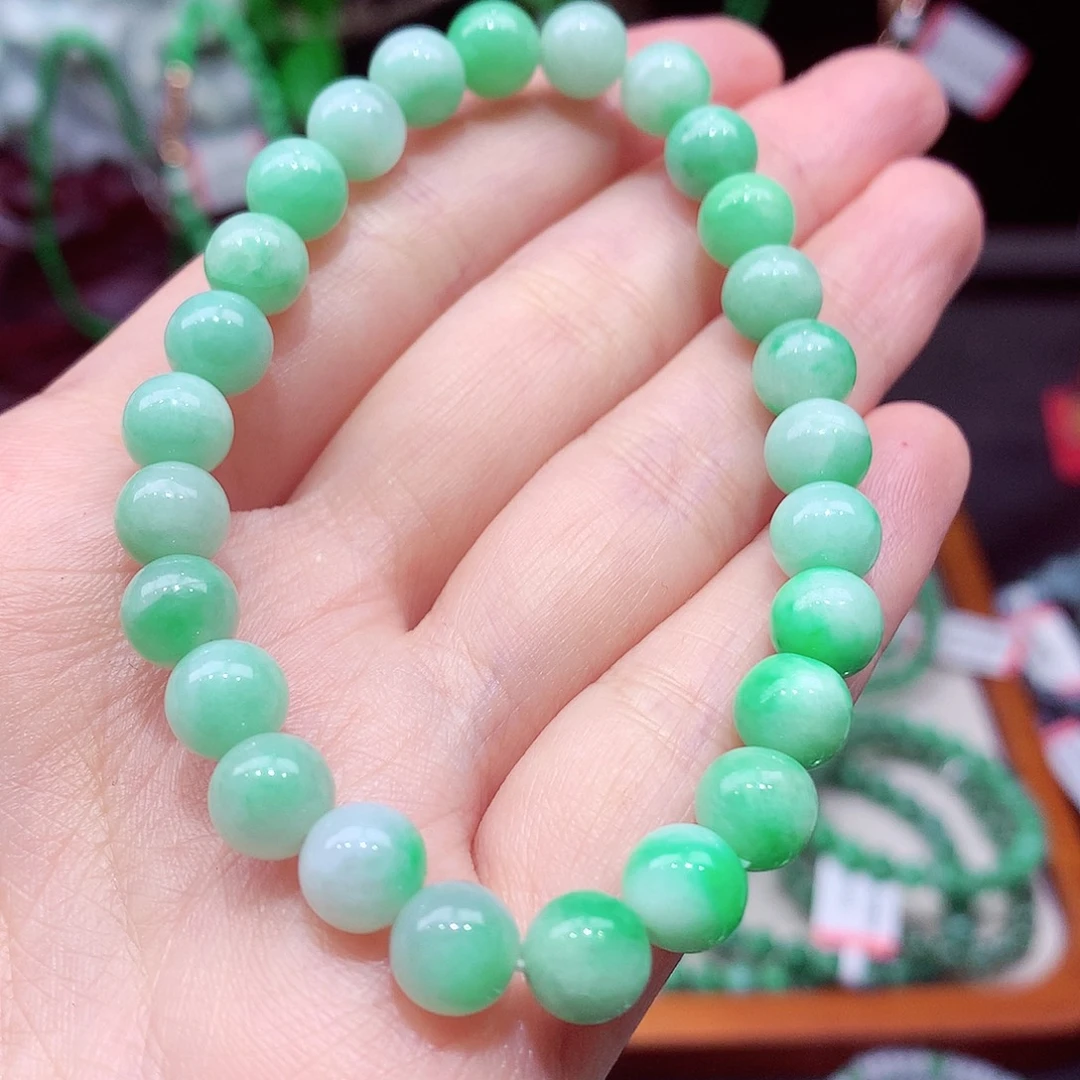 翡翠未镶嵌手链翡翠