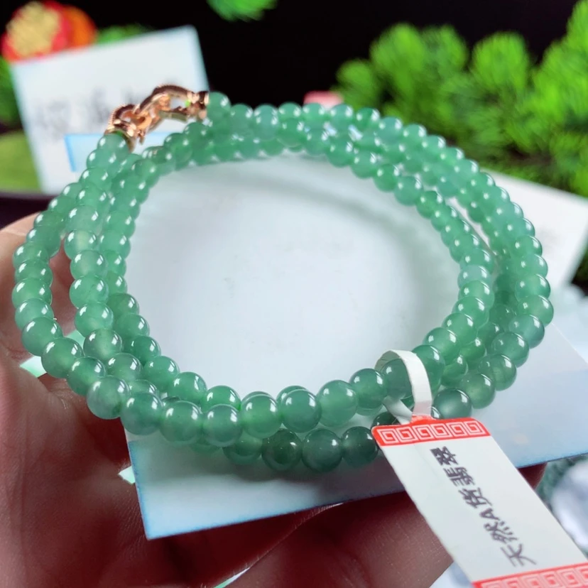 【闪购商品】翡翠毛衣链未镶嵌