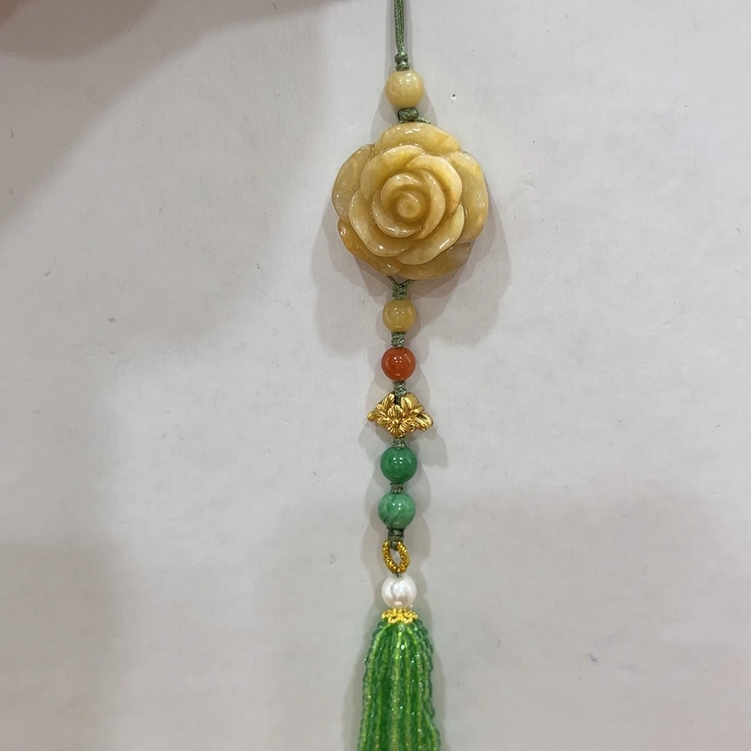 翡翠未镶嵌耳饰炸