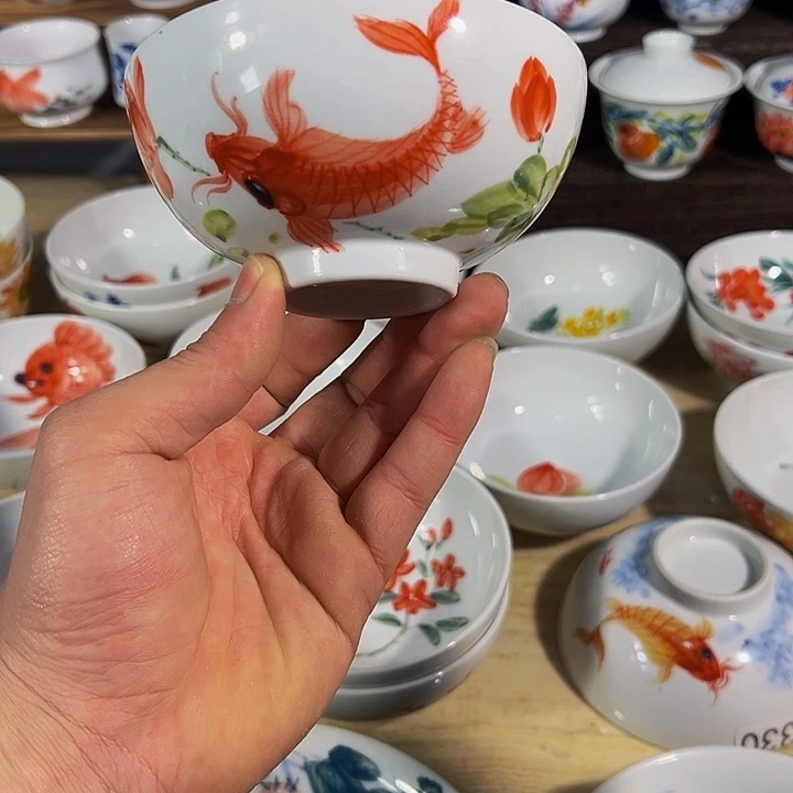 瓷景德镇手工手绘釉下彩陶瓷