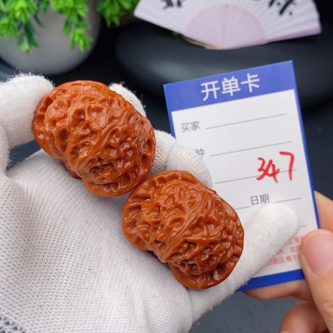 文玩核桃把件42宫灯347