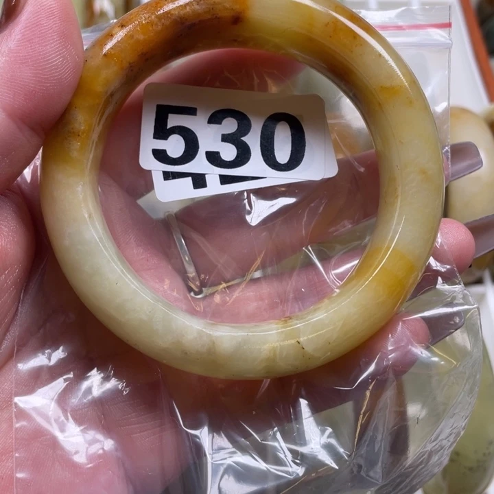 蛇纹石玉合金手镯