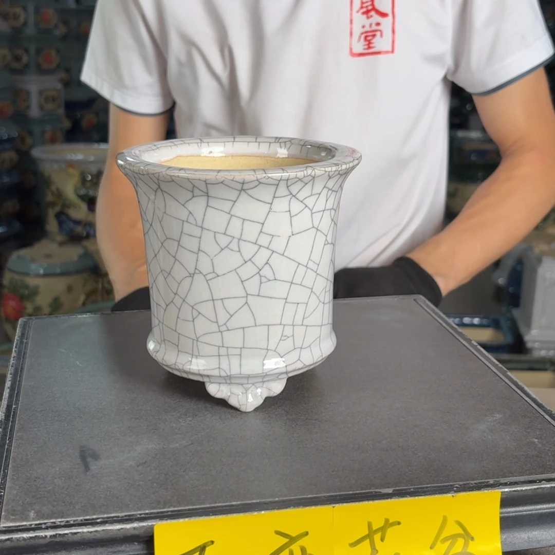 一风堂石湾花盆 内11*11