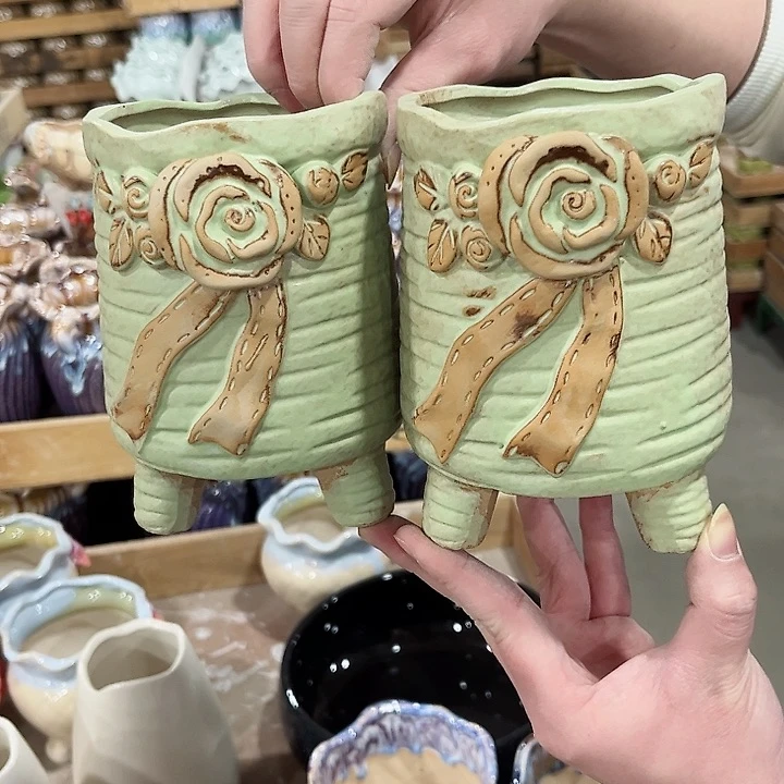 陶瓷陶瓷多肉植物花盆