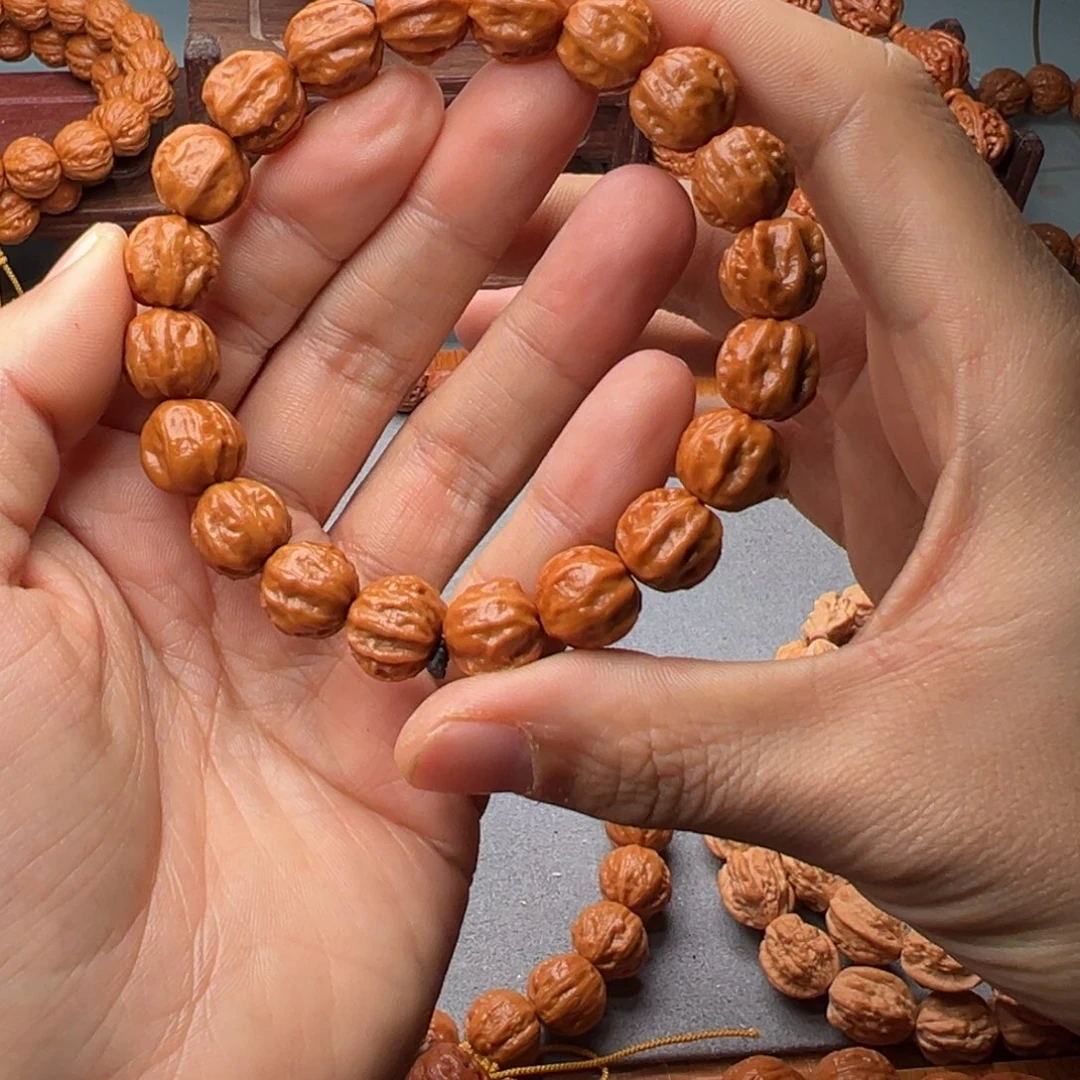 小***学手串文玩核桃13赤龙