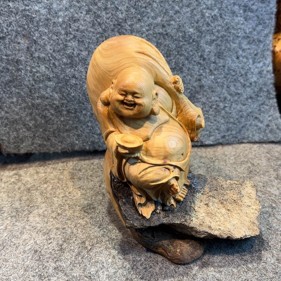 柏木（崖柏）起*根雕摆件工艺品