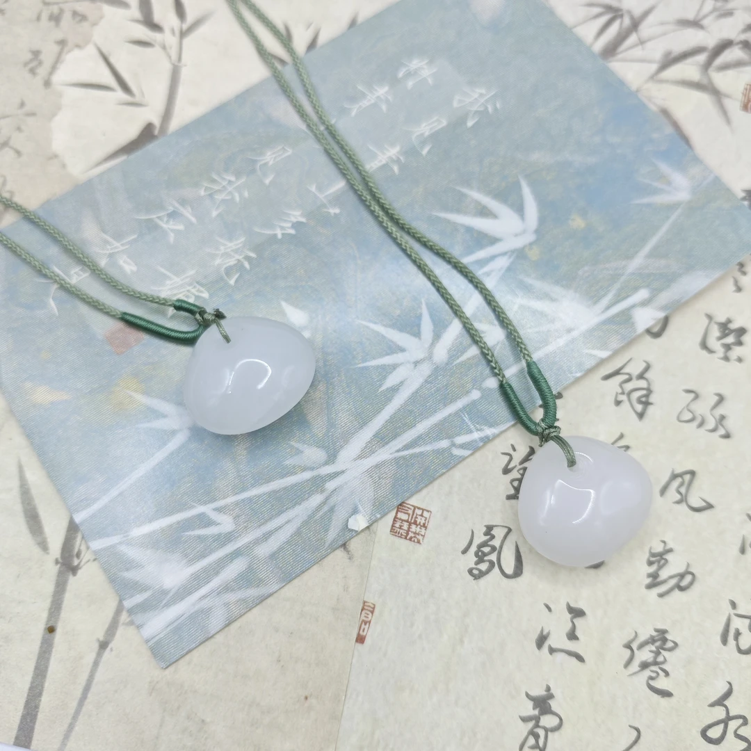 天然玉石 包你有福平安吊坠 多样性发货拍一发一 Q171