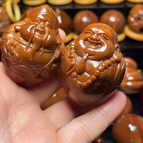 手串/手链橄榄核财迷一对55