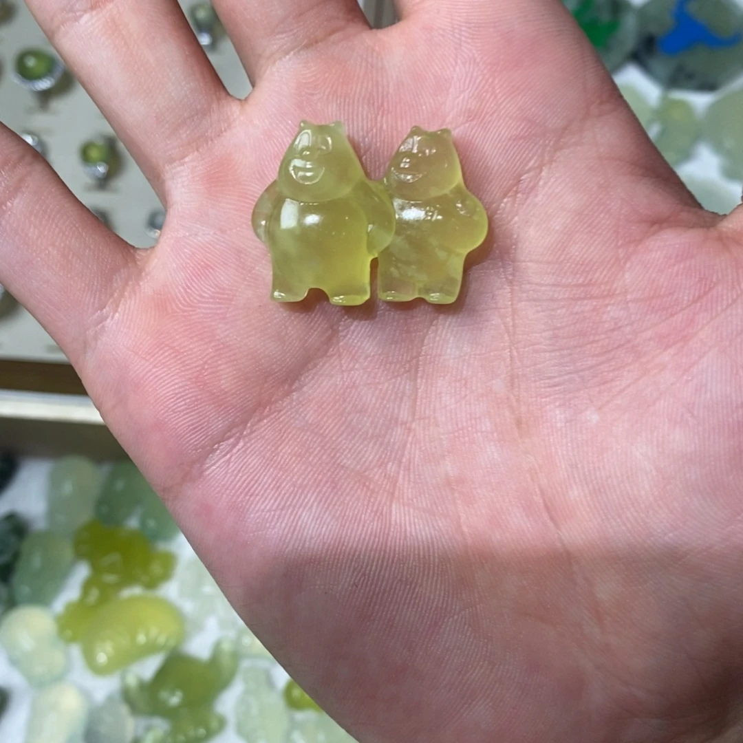 岫玉未镶嵌吊坠(不含链)两单包邮