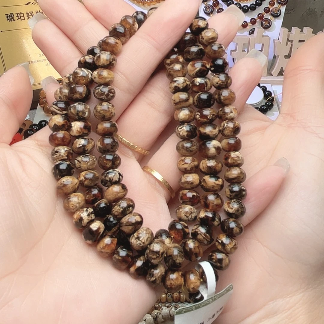 琥珀未镶嵌裸石8+