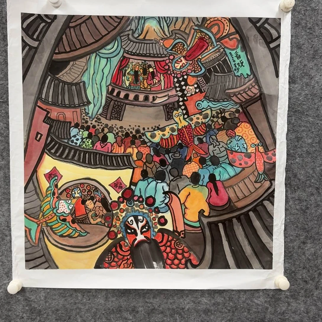 国画国画WJP老师作品