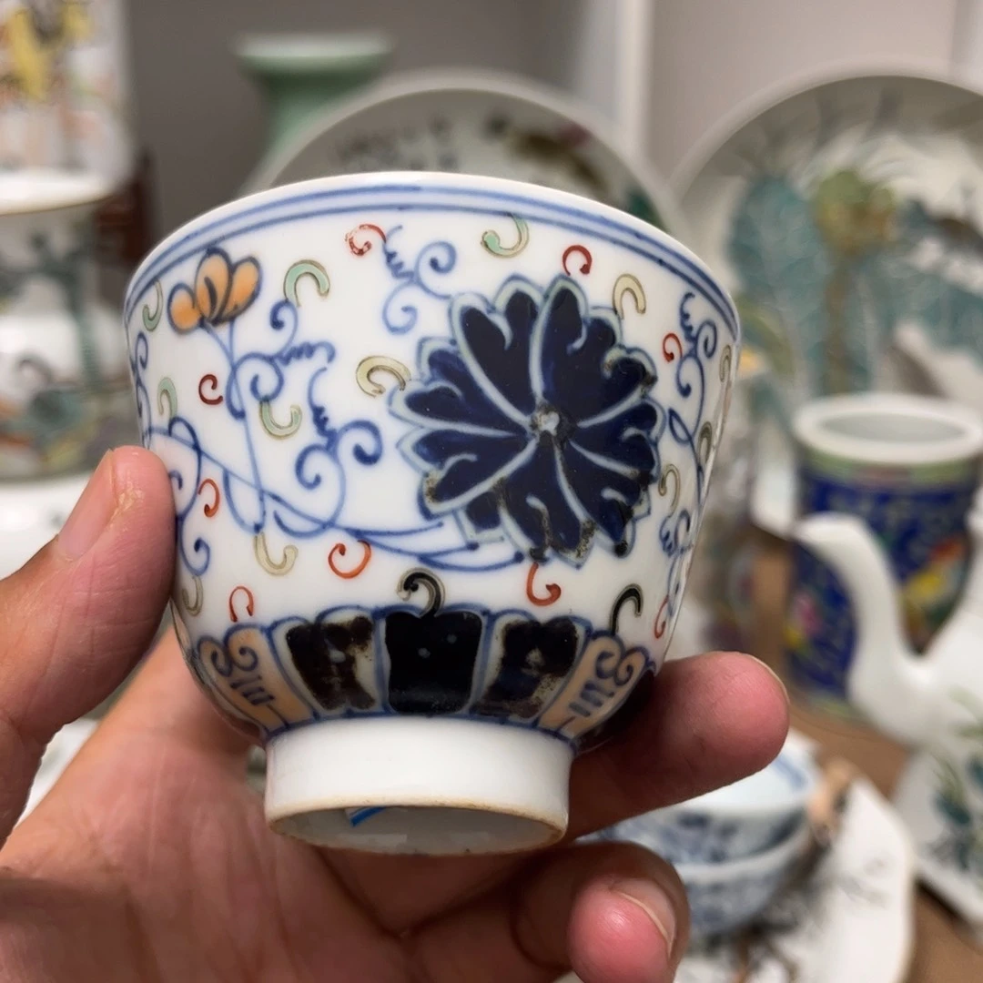 用***7琉璃手工艺品杯子～～～～