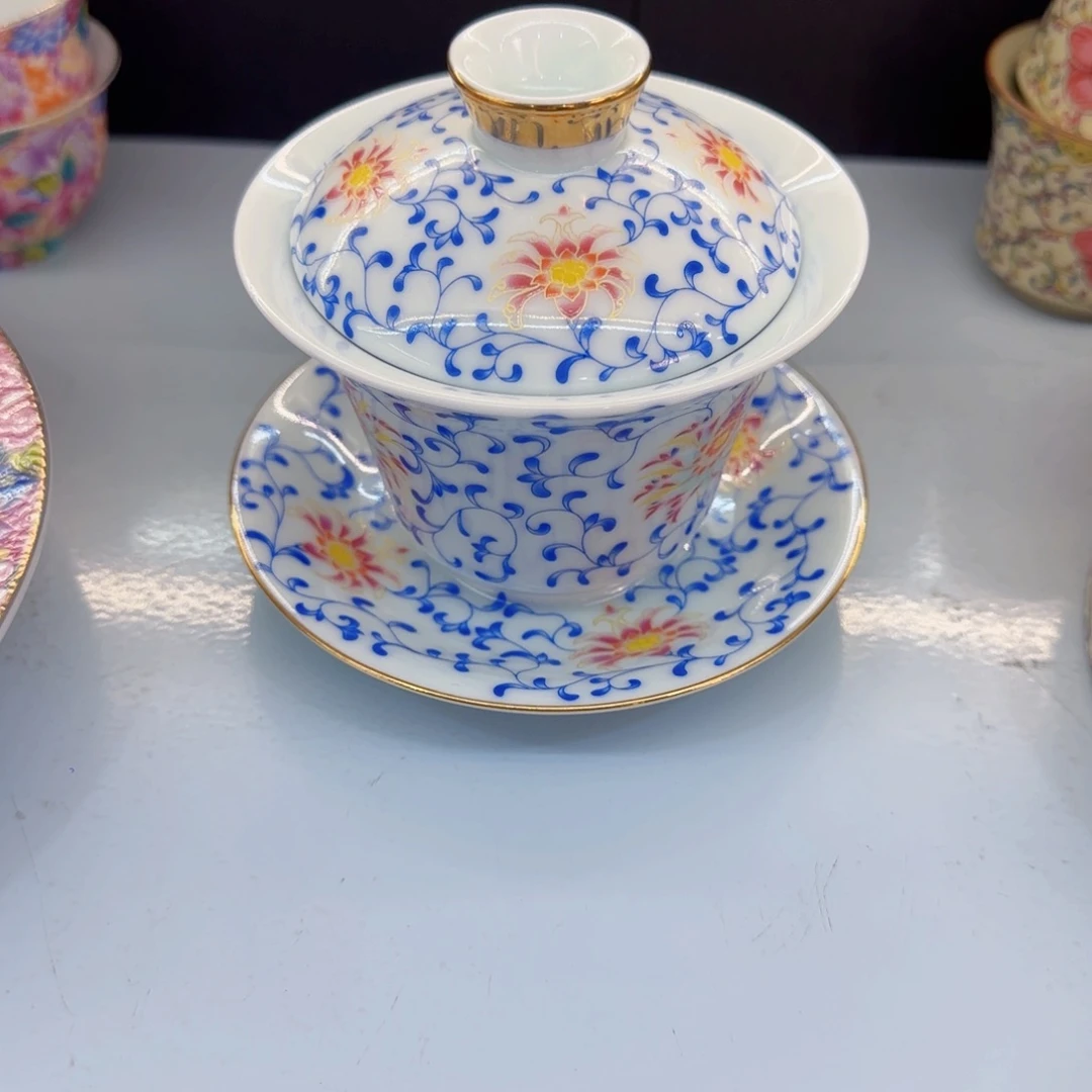 这些盖碗真好看！！！