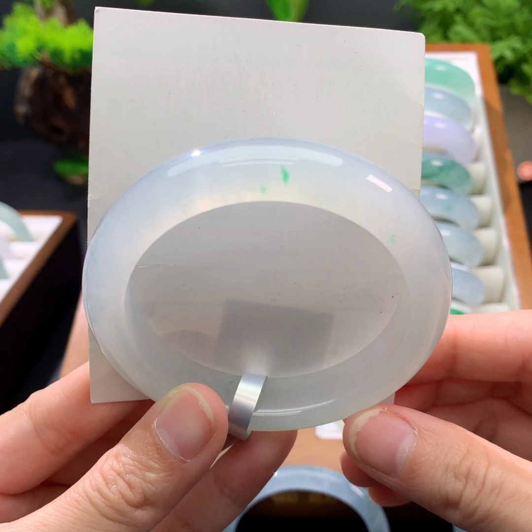 翡翠未镶嵌手镯闪购 15