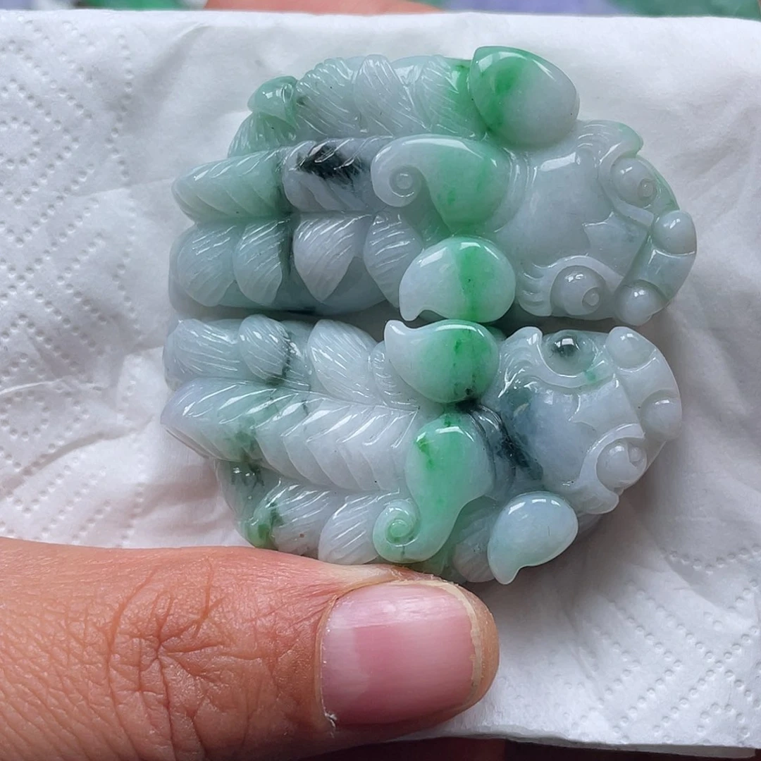 颈饰未镶嵌翡翠翡玉缘翡翠