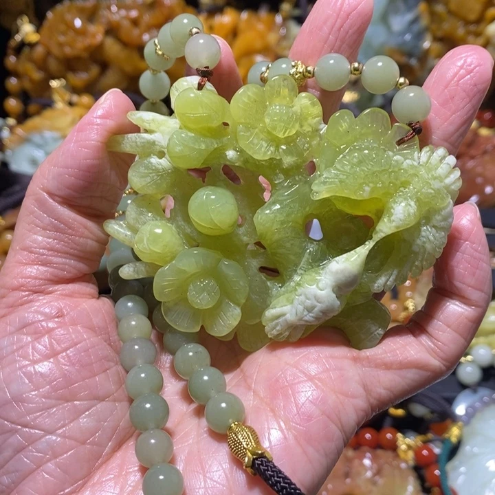 岫玉岫玉吊坠未镶嵌