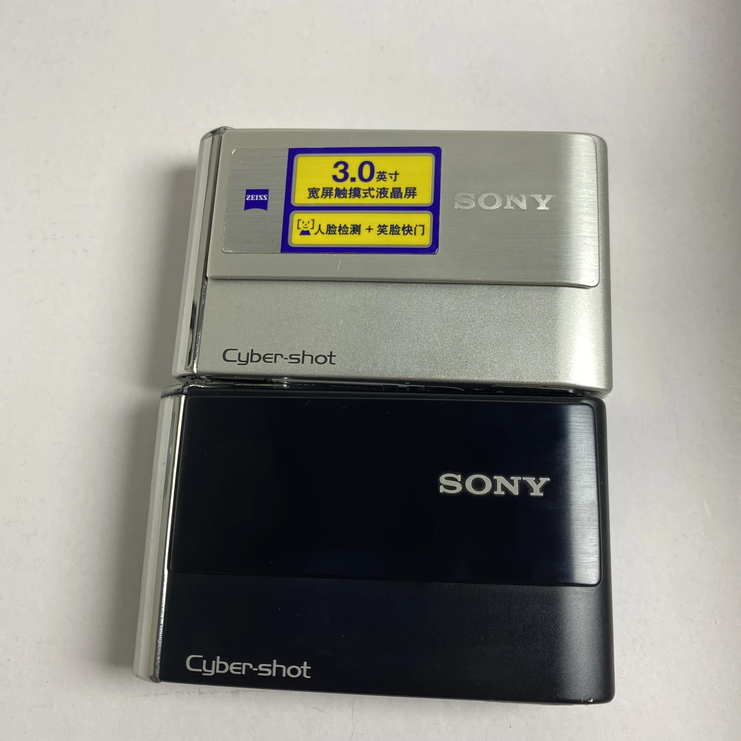 9新 Sony/索尼 T70 810万像出片清晰 触摸屏 颜色随机发配件自备