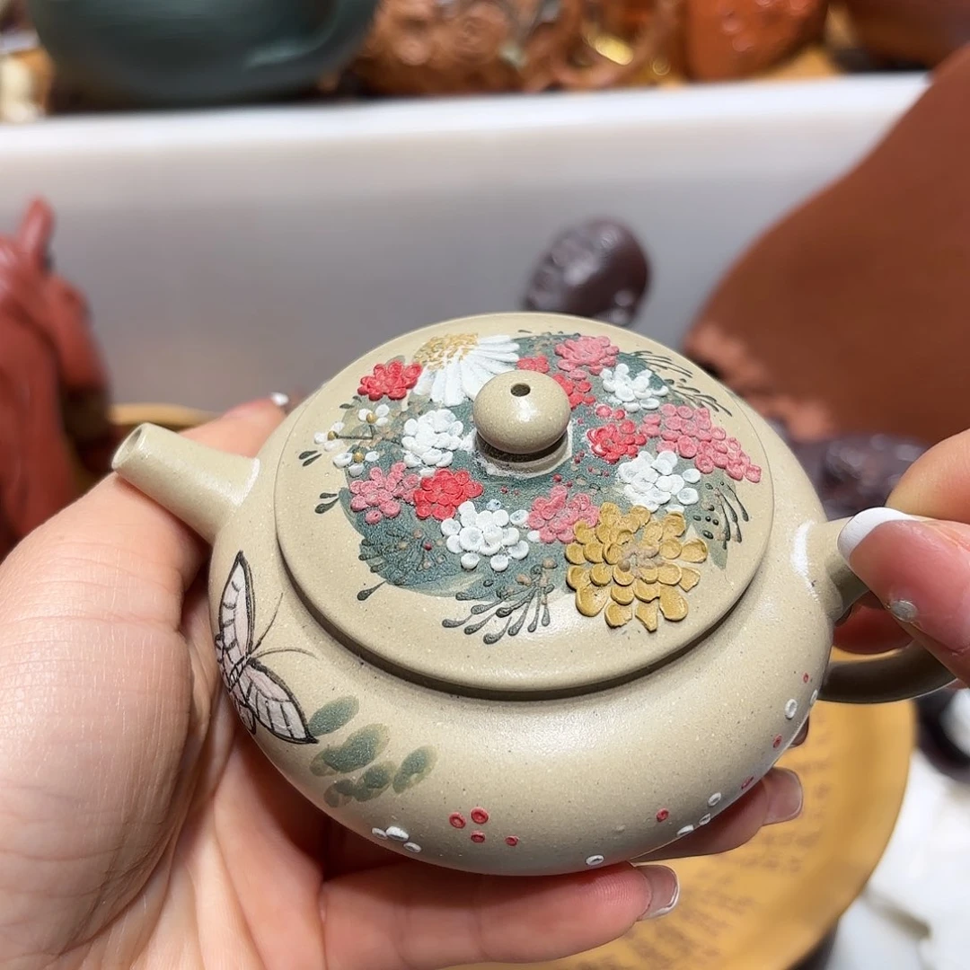紫砂茶宠微瑕尾货听清再拍