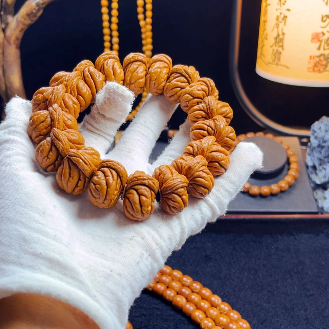 大***害吊坠桃核野生桃核