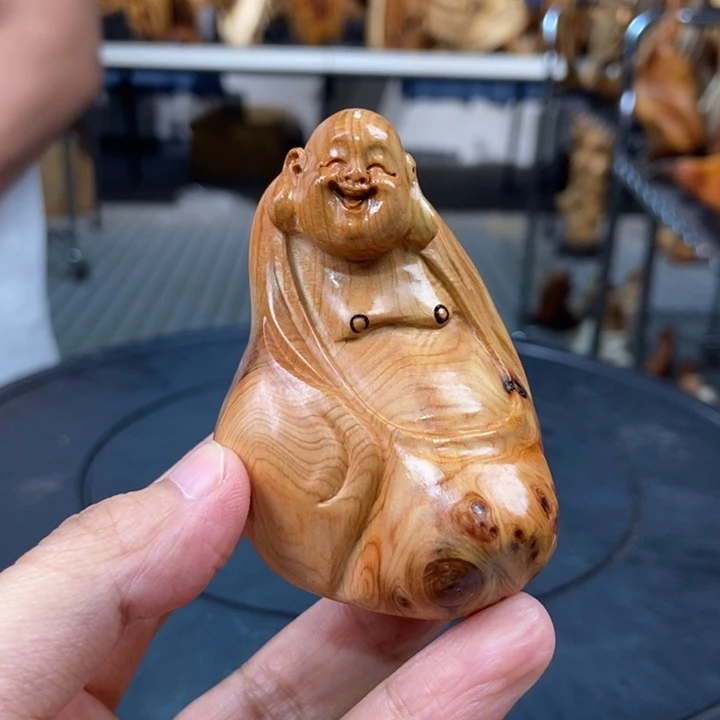 柏木（崖柏）手把件