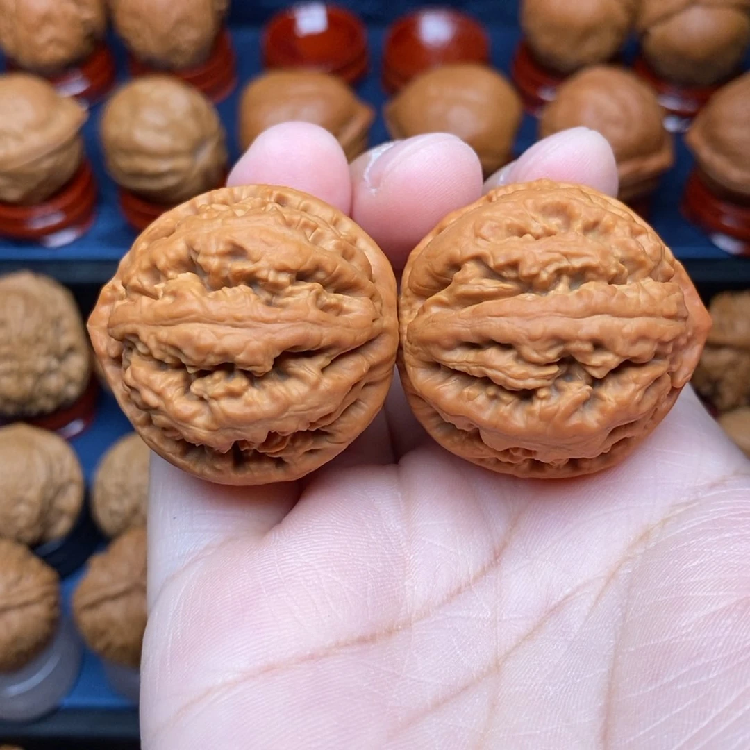 文玩核桃把件清**许手捻